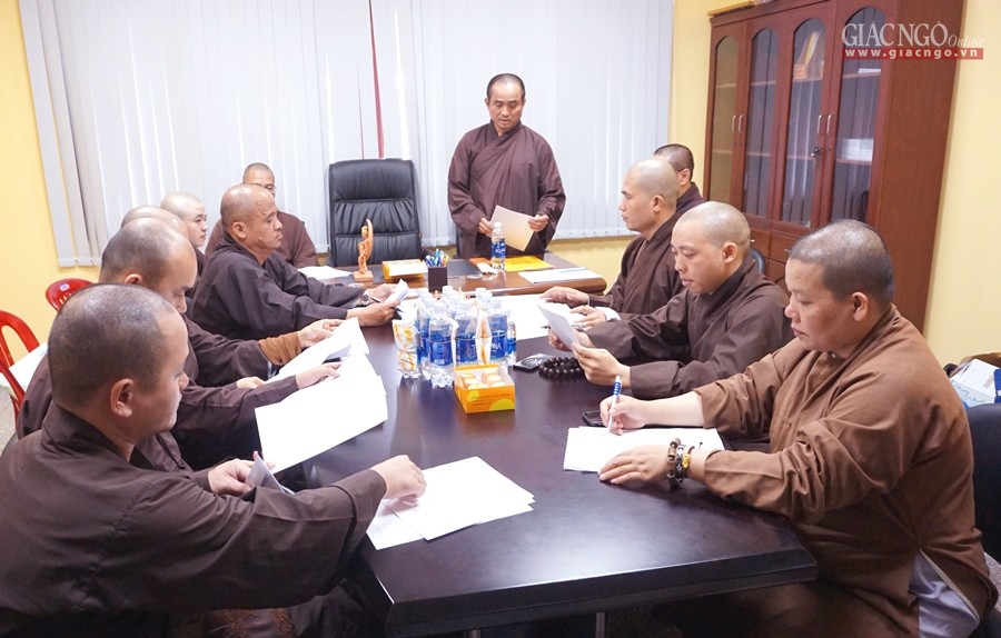 Ban TT-TT Phật giáo TP.HCM họp tổ chức khóa tập huấn