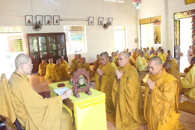 Phật giáo Đăk Nông: Khai giảng khóa An Cư Kiết Hạ 2019