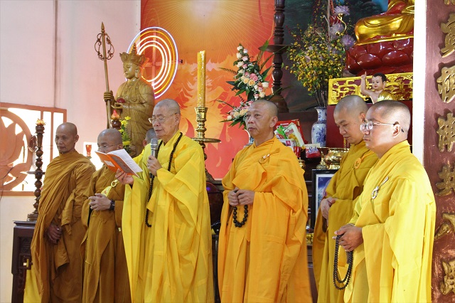 Phật giáo Đăk Nông: Chư Tôn đức tạ pháp mãn hạ mùa An Cư PL.2563