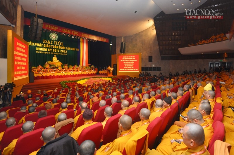 Chính thức khai mạc Đại hội Phật giáo toàn quốc lần VIII