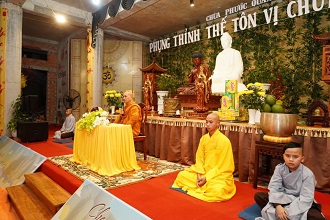 Nhân Cơ, Đắk R'lấp: TT. Giác Nhường thuyết giảng tại chùa Phước Quang