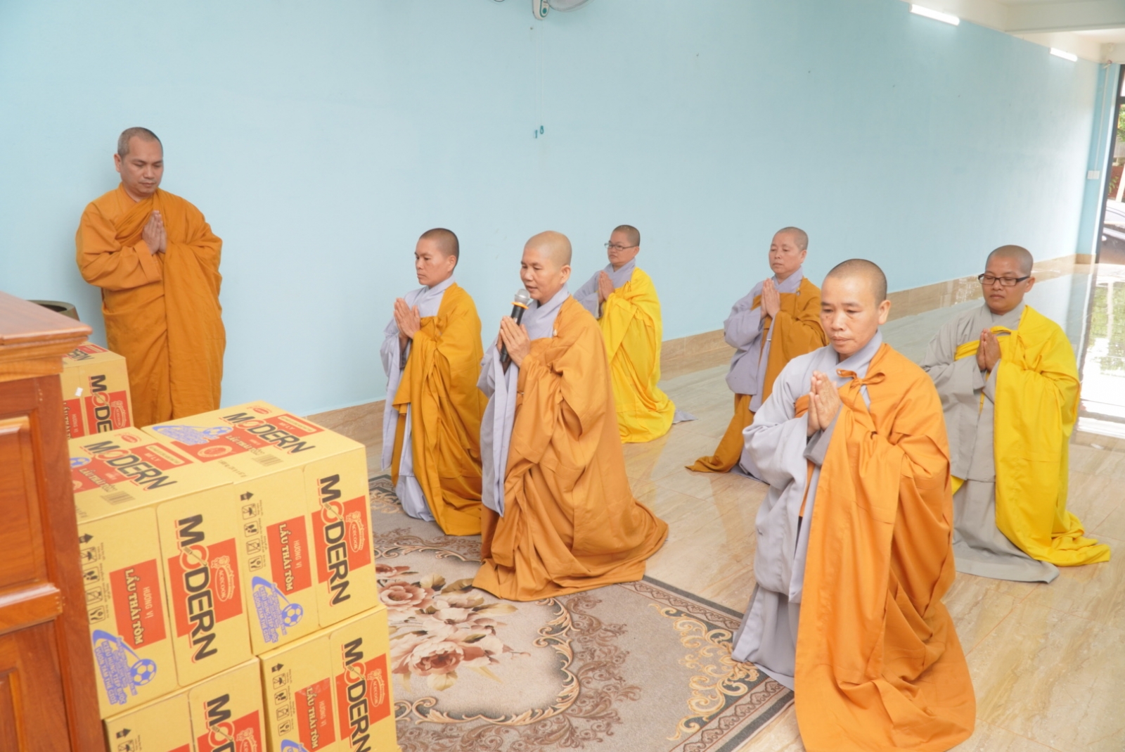Đắk Nông: Phân ban Ni giới Phật giáo tỉnh Đắk Nông thăm cúng dường Trường hạ Tịnh xá Ngọc Đạt